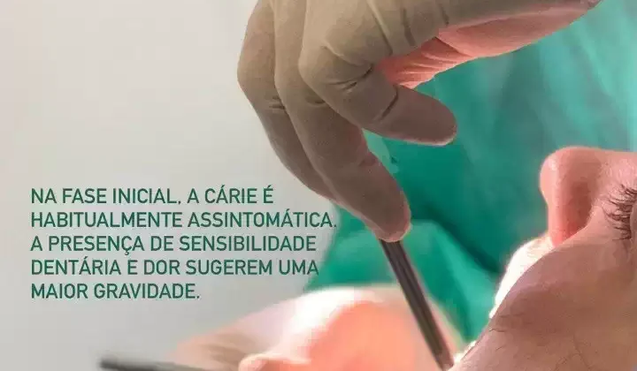 Como posso saber se tenho uma cárie dentária?